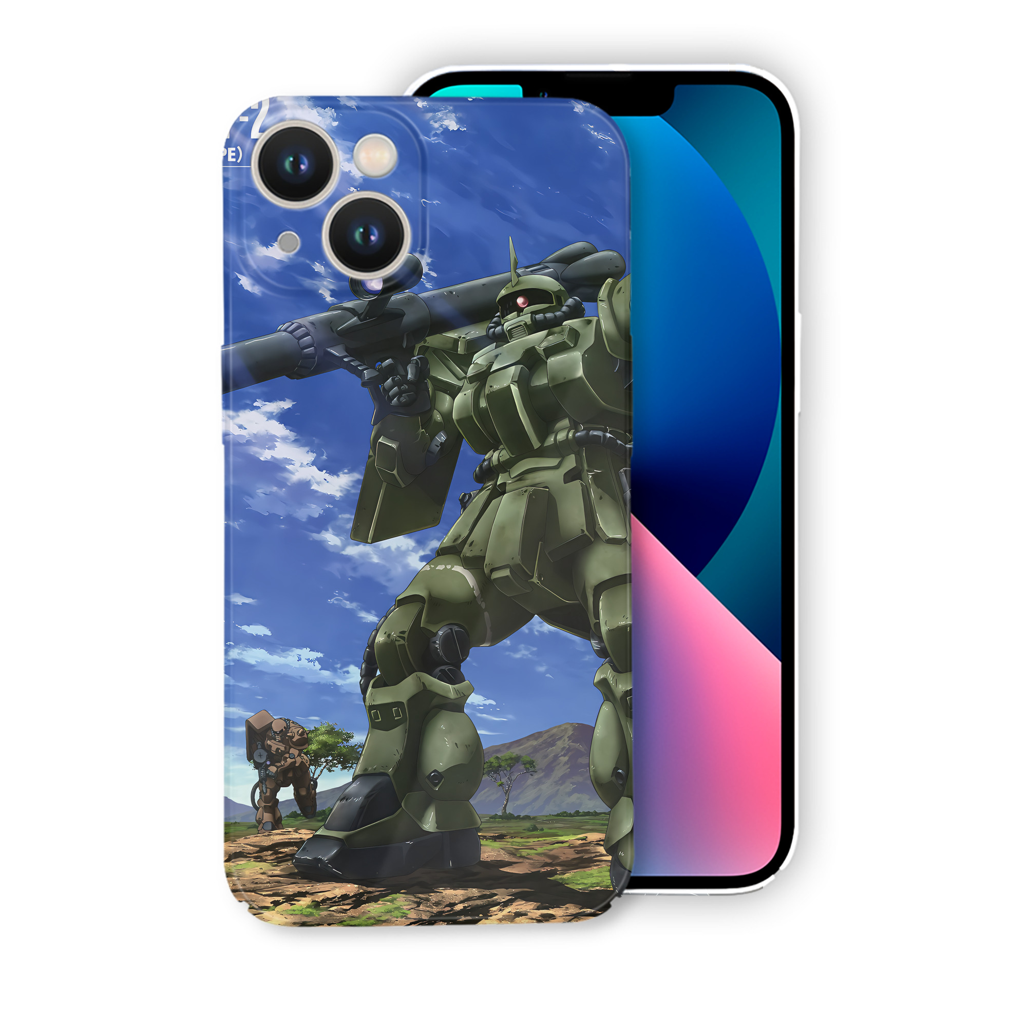 （画像用） 機動戦士ガンダム Mobile Suit Gundam 【iPhone 14シリーズ対応】ハードケース